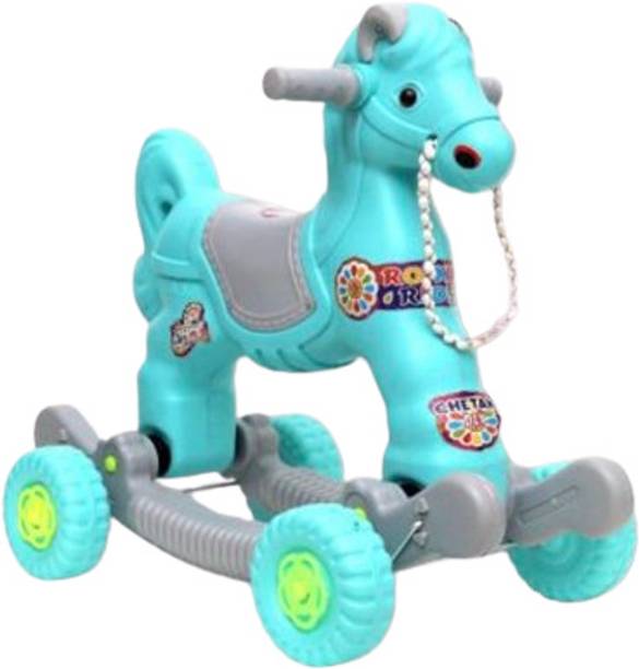 toyprofessor Baby Horse Rider and Rocker Engaging Boy Girl Unisex Playtime Fun Rideons & Wagons Non Battery Operated Ride On