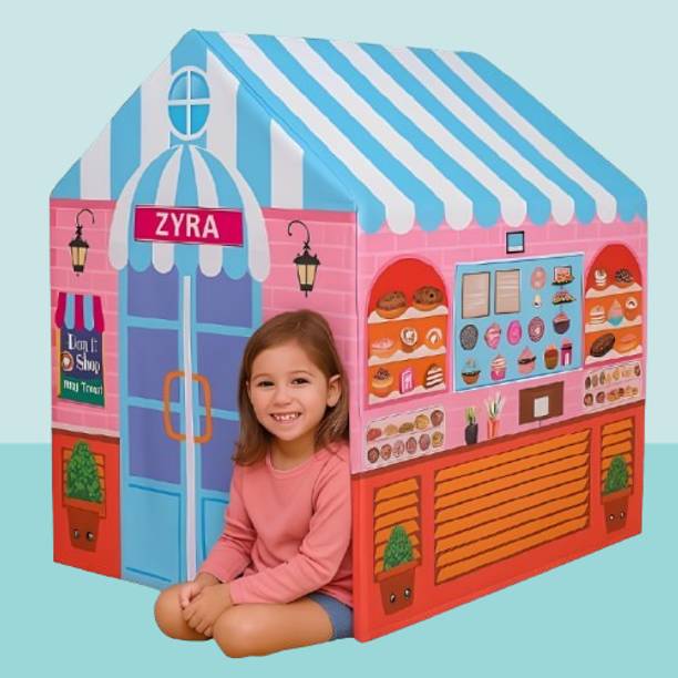 Zyra Candy House Kids Play theme tent house for Girls and Boys Toy Home