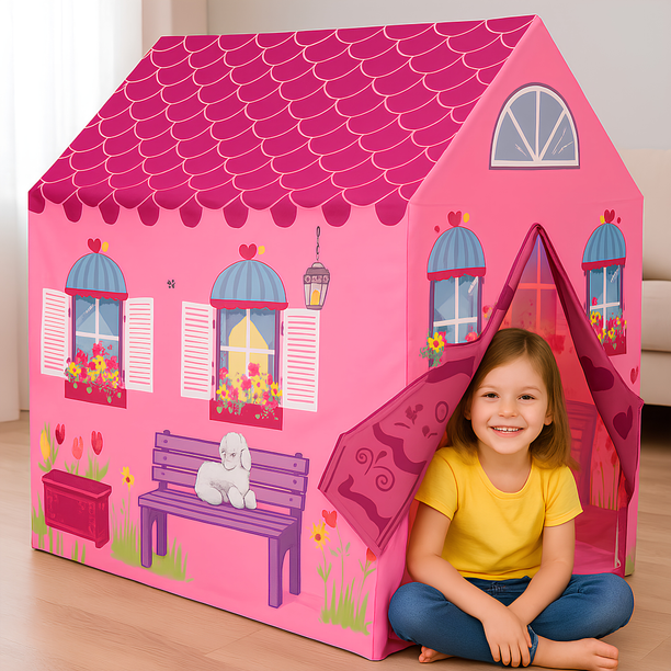 Zyra Doll House Tent for Kids - Extremely Light Weight, Water Proof Theme Tent