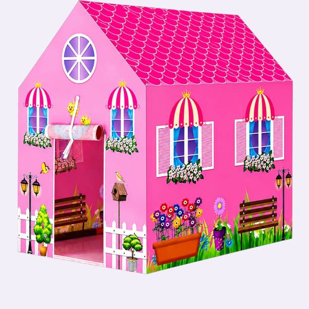 Toyjhar Kids Cottage Style Tent House for Creative Indoor Entertainment