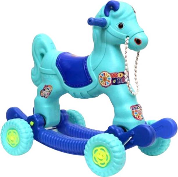 toyprofessor Baby Horse Rider and Rocker for Children Ages 1-5 Rideons & Wagons Non Battery Operated Ride On