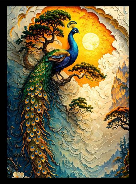 HOXZ Digital Reprint 12 inch x 9 inch Painting