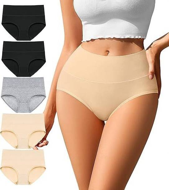 Pack of 5 Women Hipster Multicolor Panty