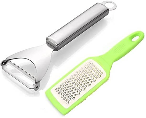 winger Y Shaped Peeler AND Cheese Grater, Stainless Steel Cheese Grater Kitchen Tool Set