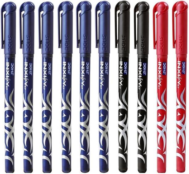 DOMS Inxify Ballpoint Pen| 0.7mm Needle Tip Break Free & Smooth Writing Ball Pen
