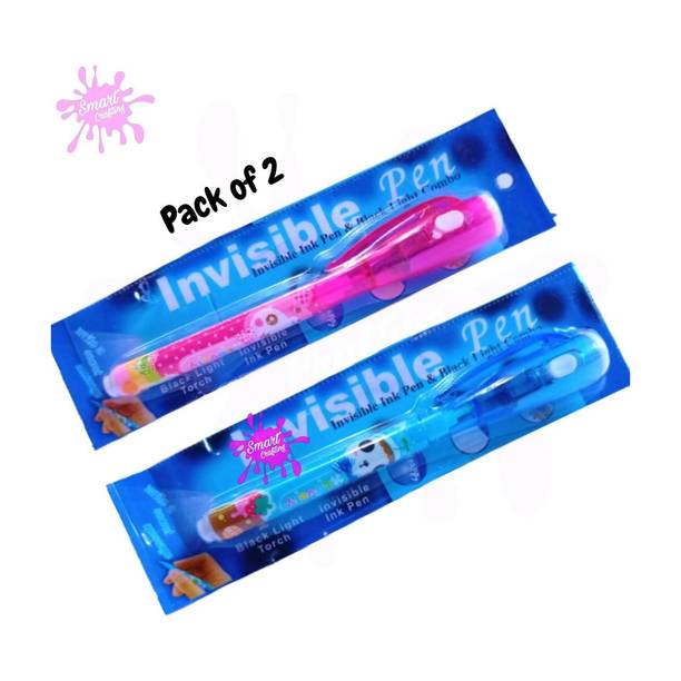 SmartCrafting Invisible Ink Magic Pen with UV Light Best For Multi-function Uses Digital Pen