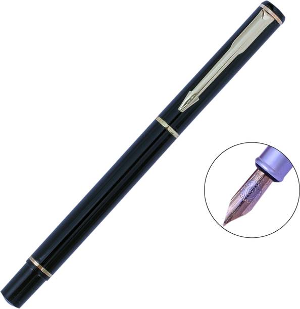 Krink Antique F134 Luxury Executive Stainless Steel Fountain Pen