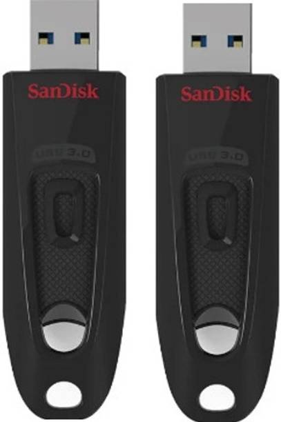 SanDisk USB Cruzer Ultra USB 3.0 Flash Drive Fast transfer 32 GB Pen Drive 32 GB Pen Drive Compatible with Audio Player, Desktop Computer, Laptop, Mobile, Netbook, Tablet, Television USB 2.0 Plastic Case