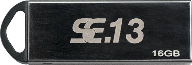 SE.13 Flash Drive USB 16 GB Pen Drive Compatible with Mobile, Laptop USB 3.0 Metal Case