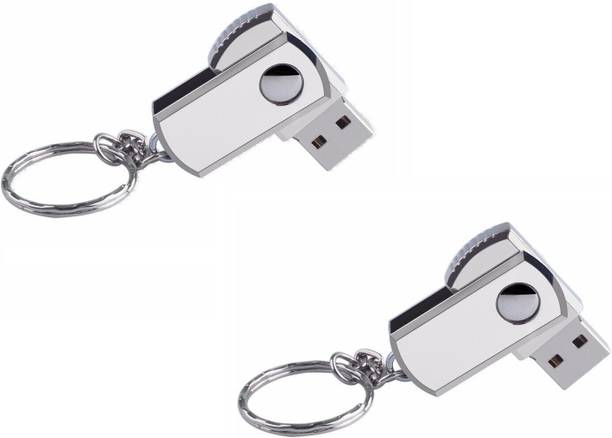 KBR PRODUCT 1+1 COMBO F 8 GB Pen Drive Compatible with Gaming Console, Desktop Computer, Audio Player, Television, Laptop USB 2.0 Metal Case