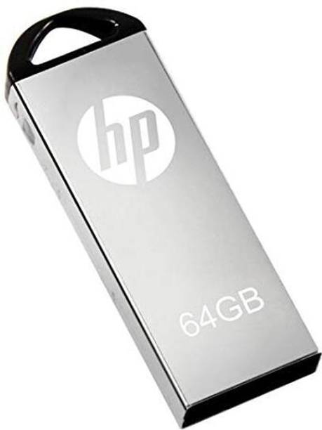 HP x220w 64 GB Pen Drive Compatible with Laptop, Netbook USB 2.0 Metal Case