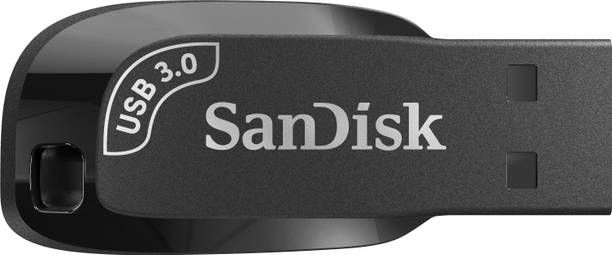 SanDisk Ultra Shift USB 3.2 64 GB Pen Drive Compatible with Desktop Computer, Laptop, Television USB 3.0 Plastic Case