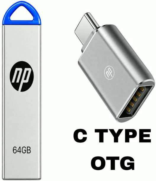 NP 64GB PenDrive C TYPE OTG USB FLASH DRIVE 64 GB Pen Drive Compatible with Audio Player, Desktop Computer, Gaming Console, Laptop, Mobile, Netbook, Tablet, Television USB 2.0 Metal Case
