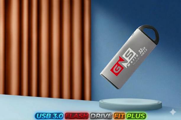 GNS World G-54-32 32 GB Pen Drive Compatible with Laptop, Audio Player, Gaming Console, Television, Desktop Computer USB 2.0, USB 3.0 Metal Case