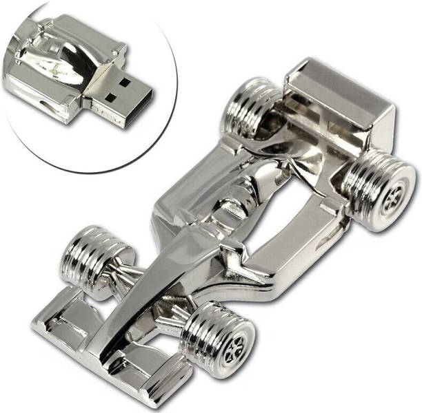 KBR PRODUCT KBR racing car 4gb USB 2.0 pendrive 4 GB Pen Drive Compatible with Gaming Console, Desktop Computer, Tablet, Audio Player, Television, Laptop USB 2.0 Metal Case