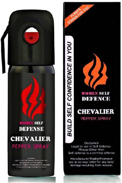 CHEVALIER MAX Strong Pepper Spray for Women/Men Self Defence, Pack of 1 Pepper Stream Spray