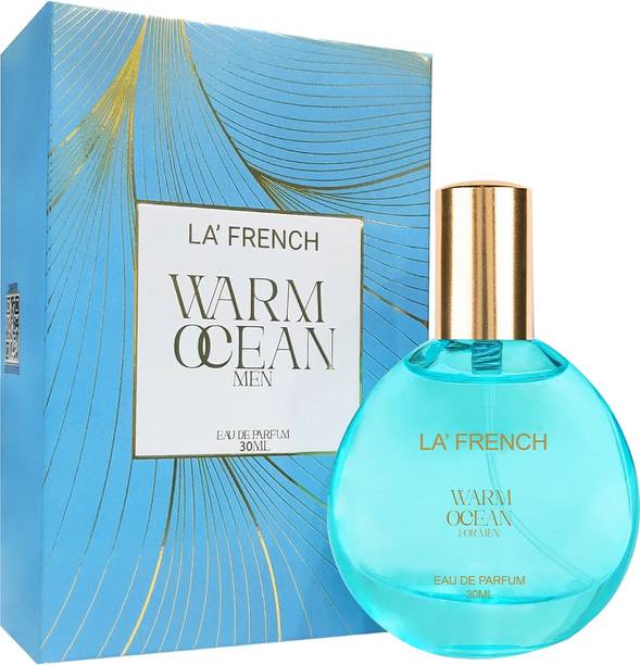 La French Warm Ocean | Premium Long-Lasting Fragrance | Perfect for Casual & Formal Wear Eau de Parfum  -  30 ml