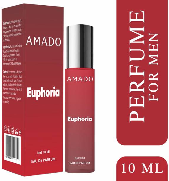 Amado Euphoria : A Nature's Symphony - Refreshing Musky Floral & Woody Luxury Scents Eau de Parfum  -  10 ml