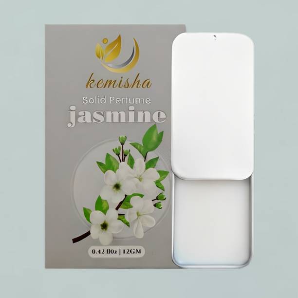 kemisha Compact Solid Perfume Bubble Gum Jasmine Fragrance Balm Perfume  -  12 ml