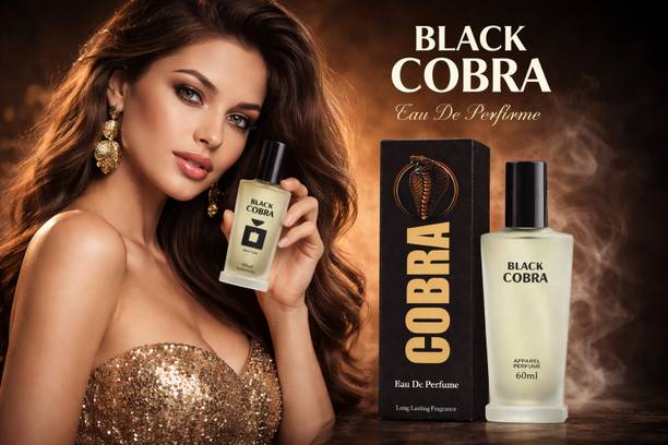 Dr. Corbero Black Cobra Perfume – Bold, Dark & Unforgettable Eau de Perfume Eau de Parfum  -  60 ml