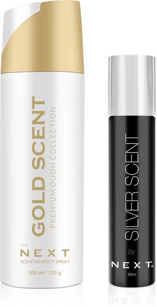 NEXT GOLD OUDH SCENT 200ML + SILVER SCENT 30ML Eau de Parfum  -  130 ml