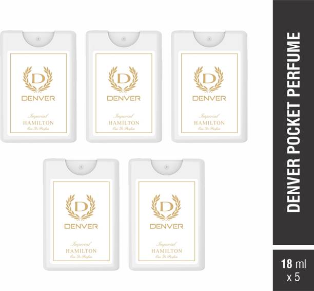 डेनवर Hamilton Imperial Pocket Perfume Combo Set Of 5 X 18 ml Perfume  -  90 ml