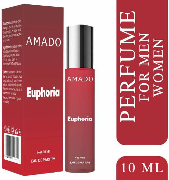 Amado Euphoria : A Nature's Symphony - Refreshing Musky Floral & Woody Luxury Scents Eau de Parfum  -  10 ml