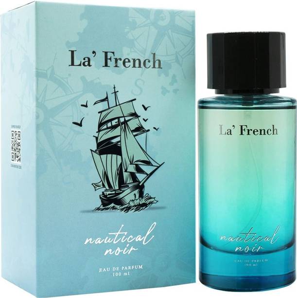 La French Nautical Noir Unisex Perfume | Long-Lasting & Sophisticated Fragrance Eau de Parfum  -  100 ml