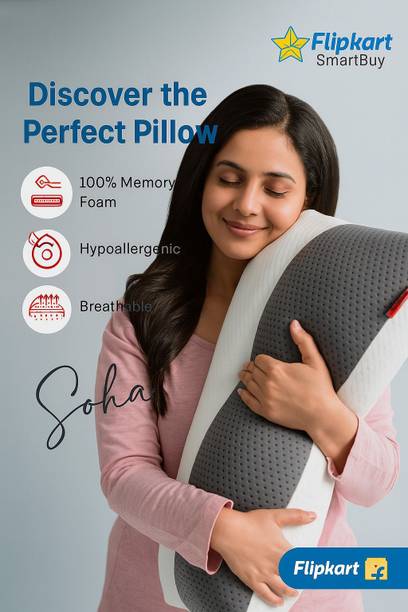 Sleep Yoga Microfibre Sleeping Pillow Pack of 4 Solid
