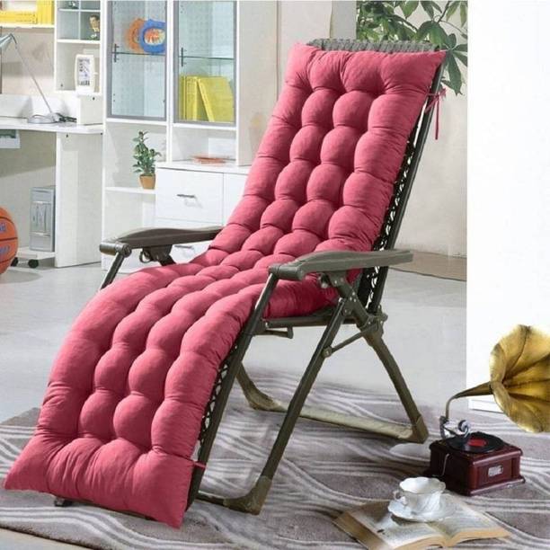 KGN Microfibre Solid Chair Pad Pack of 1