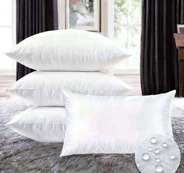 Urmila Creation Microfibre Sleeping Pillow Pack of 4 Solid LUXURY