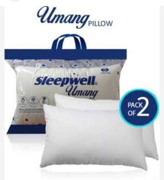 Sleepwell Set | Comfort And Support Microfibre Solid Sleeping Pillow Pack of 2