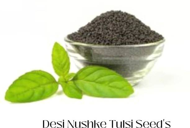 AnnieHerbs Tulsi Seeds Holy Basil Seeds, Farm fresh seeds, pack of 400 Gram, Helps in Weight loss Seed