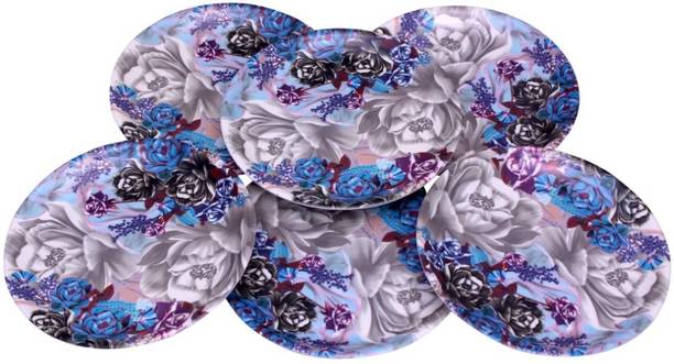 Feast Melamine Classic Model(601) 7 Inch Half Dinner Plate Set 6 pcs Dinner Plate