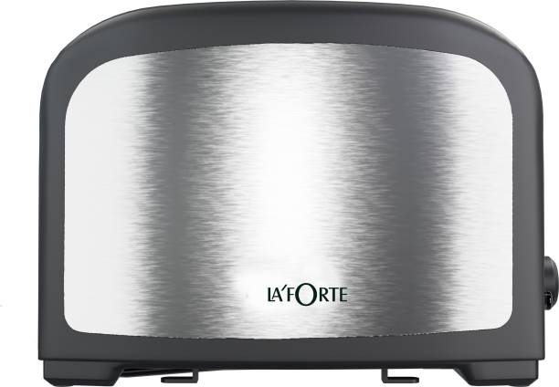 LA'FORTE by LA' FORTE Premium Wide Slot with Crumb Tray 800 W Pop Up Toaster
