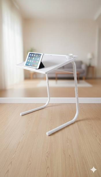 HONEYSHA Portable Sofa Side Table Plastic Portable Laptop Table