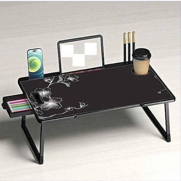 J M SQURE Wood Portable Laptop Table