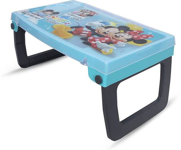 HALSEY Plastic Kids Study Desk- Portable Light Weight Desk-Foldable Study Desk Plastic Study Table