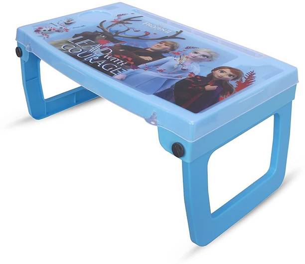HALSEY Plastic Kids Study Desk- Portable Light Weight Desk-Foldable Study Desk Plastic Study Table