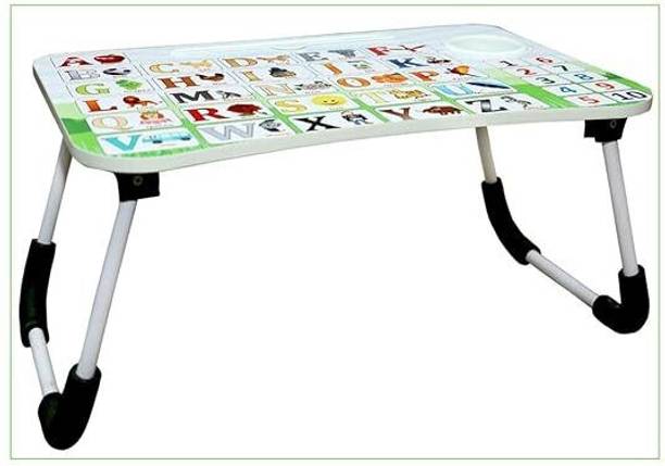DND NX Multi-Purpose Laptop Desk for Study and Reading with Fold able Non-Slip Legs Engineered Wood Study Table