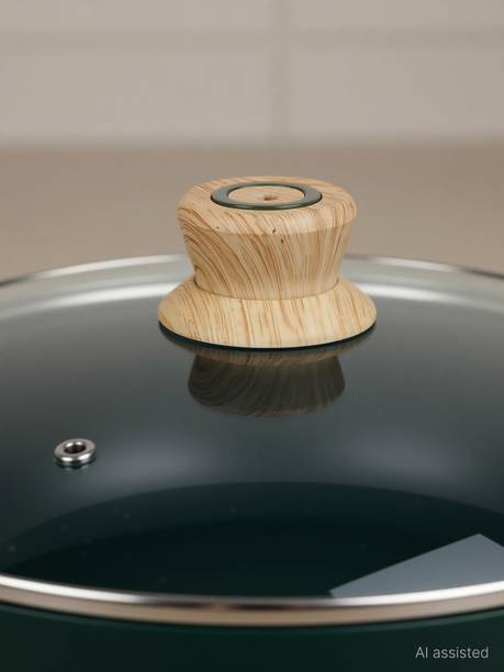 Kreme Venetia Premium Series Kadhai 26 cm diameter with Lid 2.9 L capacity
