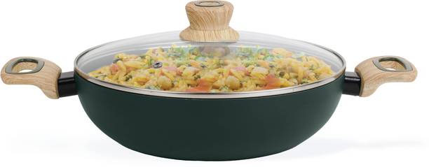 Kreme Venetia Premium Series Kadhai 26 cm diameter with Lid 2.9 L capacity