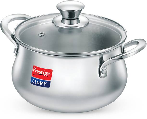 Prestige Glory SS Cookware Handi 3 L with Lid
