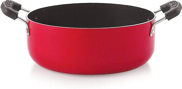 NIRLON Non Stick Aluminium Gas Compatible Casserole