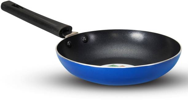 NAVRANG NAVRANG NONSTICK ECONOMY FRYPAN 200 NON INDUCTION. 1.2 LTR Fry Pan 20 cm diameter 0.85 L capacity