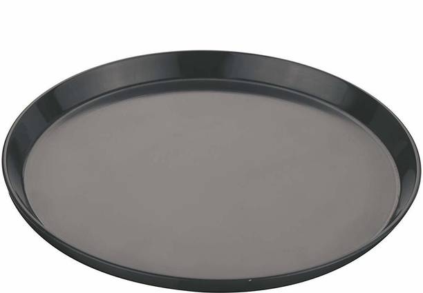 VINOD Black Pearl Hard Anodised Microwave Tawa 25 cm diameter