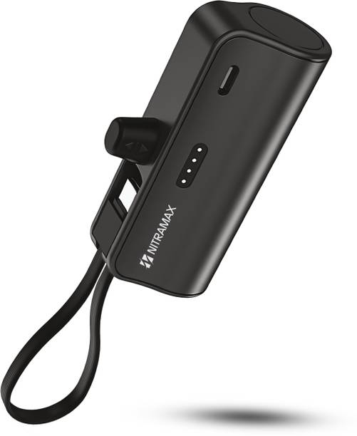NITRAMAX 5000 mAh 65 W Mini Pocket Size Power Bank