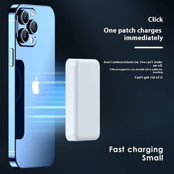 GIFNI 11200 mAh 8 W Wireless With MagSafe Ultra Slim Pocket Size Power Bank
