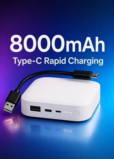 CallStar 8000 mAh 12 W Pocket Size Power Bank
