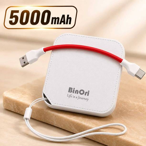 Binori 5000 mAh 8.5 W Mini Pocket Size Power Bank